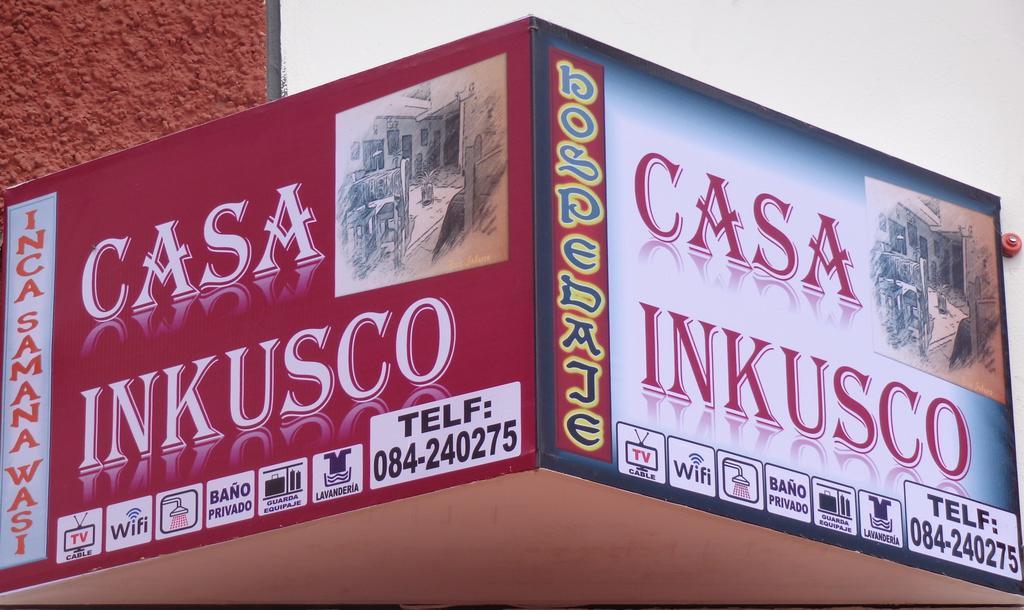 Hospedaje Casa Inkusco Cuzco Exterior foto